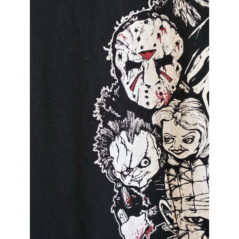 Fatal Reunion freedie scream halloween jason Graphic T-Shirt RARE GillesBone XL - Picture 5 of 13